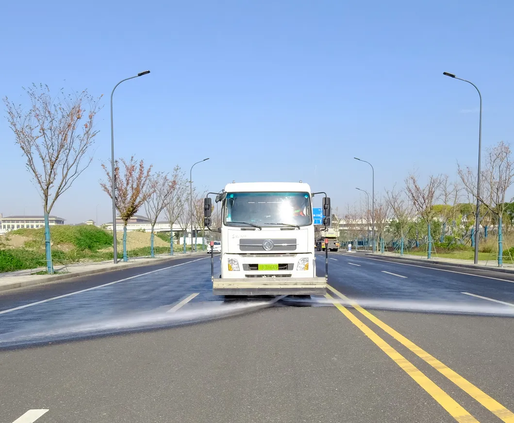 9.7 m³ Pure Electric High Pressure Water Spraying truck