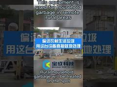 Quản lý chất thải rắn đô thị năng lượng xử lý rác thải lò đốt cho chất thải sinh hoạt nông thôn