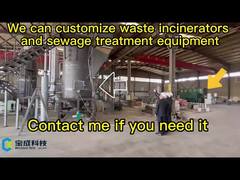 Quản lý chất thải rắn thành năng lượng, xử lý rác thải, lò đốt cho chất thải nông nghiệp