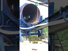 Hệ thống dây chuyền phân loại rác thải tái chế tự động sinh hoạt đô thị