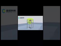 Thùng rác thông minh thủy lực dọc biển, chất thải rắn, rác thải, chất thải, rác thải, máy nén rác