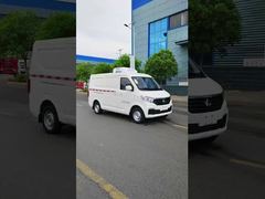 2Ton Diesel Refrigerated Truck  Manual Transmission Freezer Truck for Food Transport