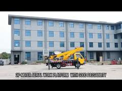 30m Aerial Work Platform Truck - Hydraulic Telescopic Boom Lift for Construction & Maintenance