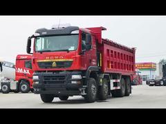 Sinotruck HOWO 8X4 Dump Truck - Heavy Duty Tipper Lorry with Rear Camera
