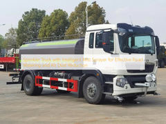 Sprinkler Truck with Intelligent Mist Sprayer for Effective Road Watering and Air Dust Reduction