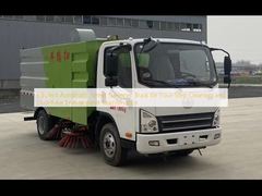 Efficient Automatic Street Sweeper Truck for Four-Step Cleaning and Dust-Free Environment Maintenance