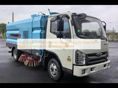 High-Capacity Environmental Sweeper Truck for Road Debris Collection and Dust Control Management