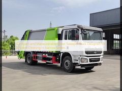 Compact and Maneuverable Street Sweeper Truck Designed for Efficient Cleaning in Narrow Streets
