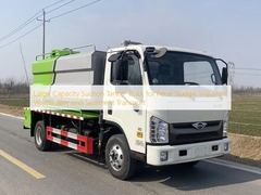 Large Capacity Suction Tanker Truck for Fecal Sludge, Industrial Wastewater and Sediment Transport