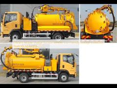 Efficient Mobile Sludge Suction Vehicle, Eco-Friendly Sewage Collection Truck for Municipal Use