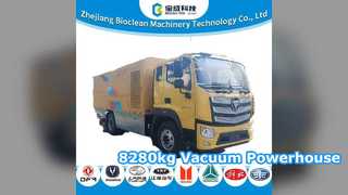 Bioclean Vacuum Truck: 8280kg Capacity Powerhouse