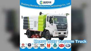 8280kg Vacuum Sweeper Truck for Heavy Duty Cleaning