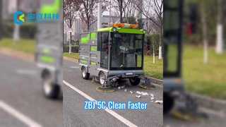Máy quét ZBJ-5C: Làm sạch mạnh mẽ, vận hành nhanh