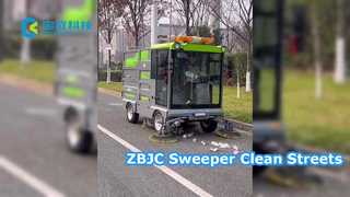 Máy quét đường mạnh mẽ ZBJC Person Clean